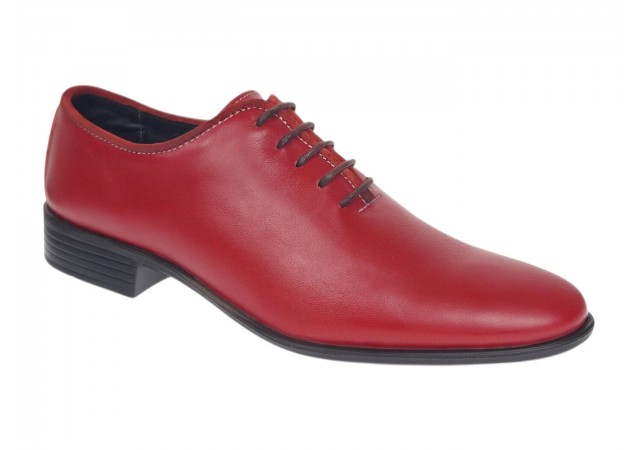 Pantofi barbati rosii eleganti din piele naturala Maximus GKR219R
